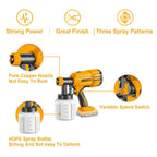 INGCO CSGLI2001 Cordless Li-Ion Spray Gun 20V - Battery & Charger Not Included - Planet Car Care