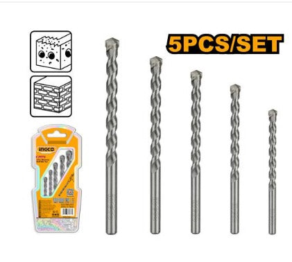 INGCO AKDB3055 Masonry Drill Bits Set
