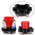 PCC Rolling Bucket Dolly Trolley with Stool (Bucket Not Included)