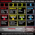 Menzerna Premium Soft Cut Foam Pad, 5/6"