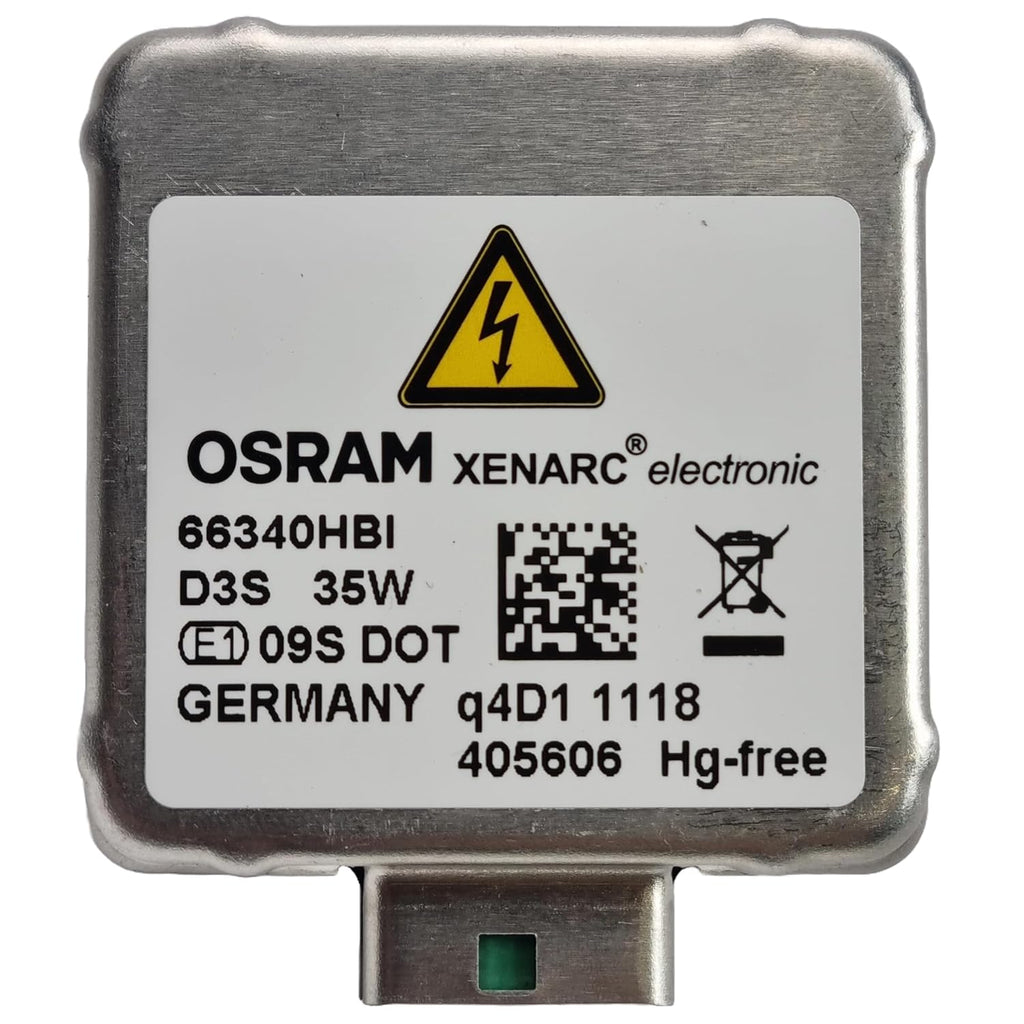 Osram 66340 Xenarc 35W D3S PK32D-5 4600K HID Xenon Light Bulb