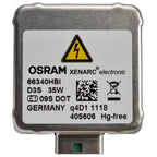Osram 66340 Xenarc 35W D3S PK32D-5 4600K HID Xenon Light Bulb