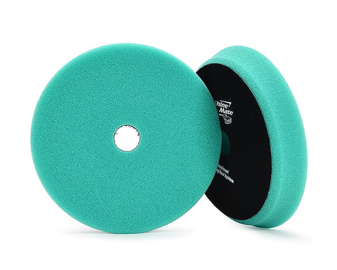 ShineMate T120 DA Green Heavy-Cut Foam Pad, Flat, 3/4" - Planet Car Care