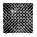 PCC Car Wash Floor Mat Tile, 40x40cm (1.72 sq. ft), Thickness 30mm, Type1 (4Way)
