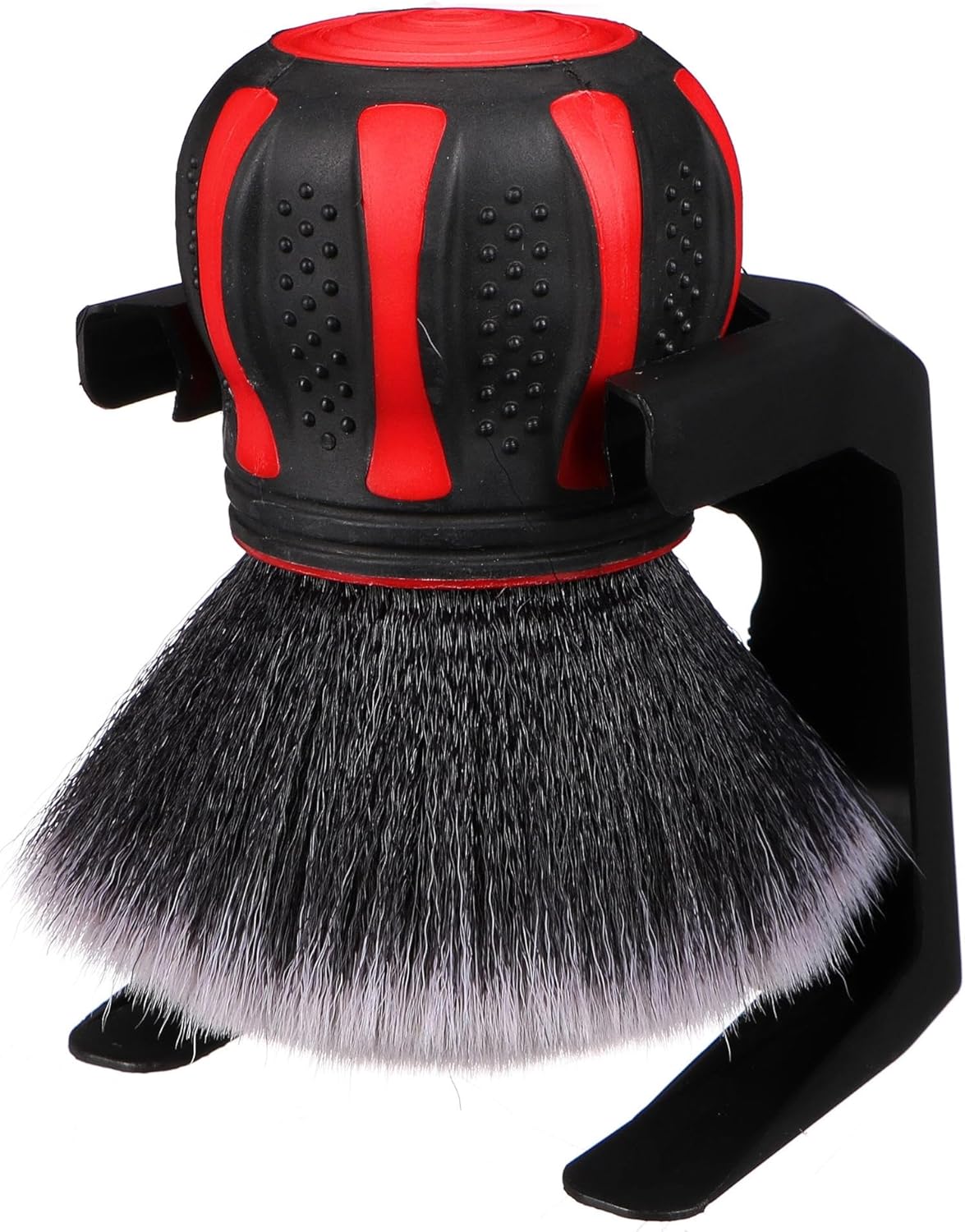 PCC Curve Ball Brush – Red & Black Premium Detailing Brush