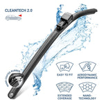 Hella Cleantech 2.0 Frameless Wiper With Multiple Adapters (1pc)