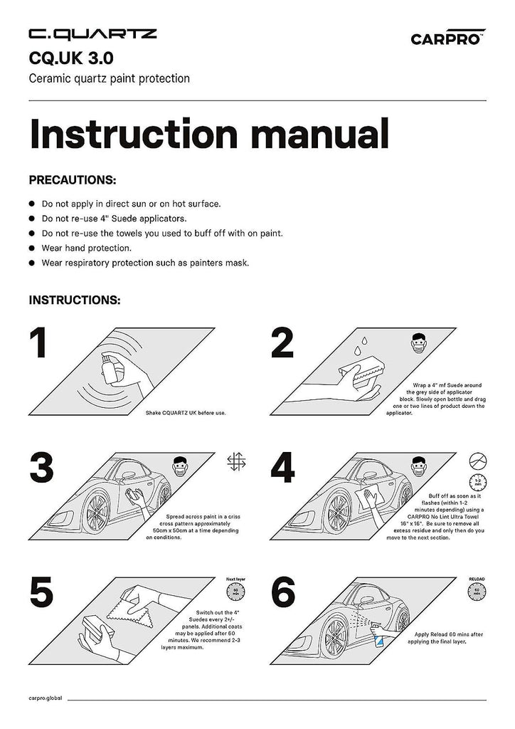 CarPro CQuartz UK 3.0 50ml