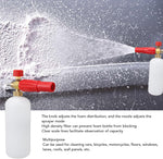PCC D87 Red Heavy Duty Foam Cannon With Brass Neck | | 1/4" Quick Connect
