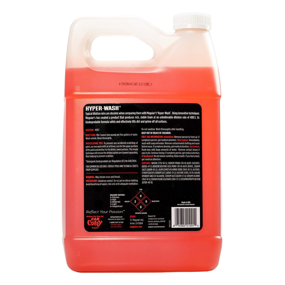 Meguiar's® Hyper Wash, 3.79L - Planet Car Care