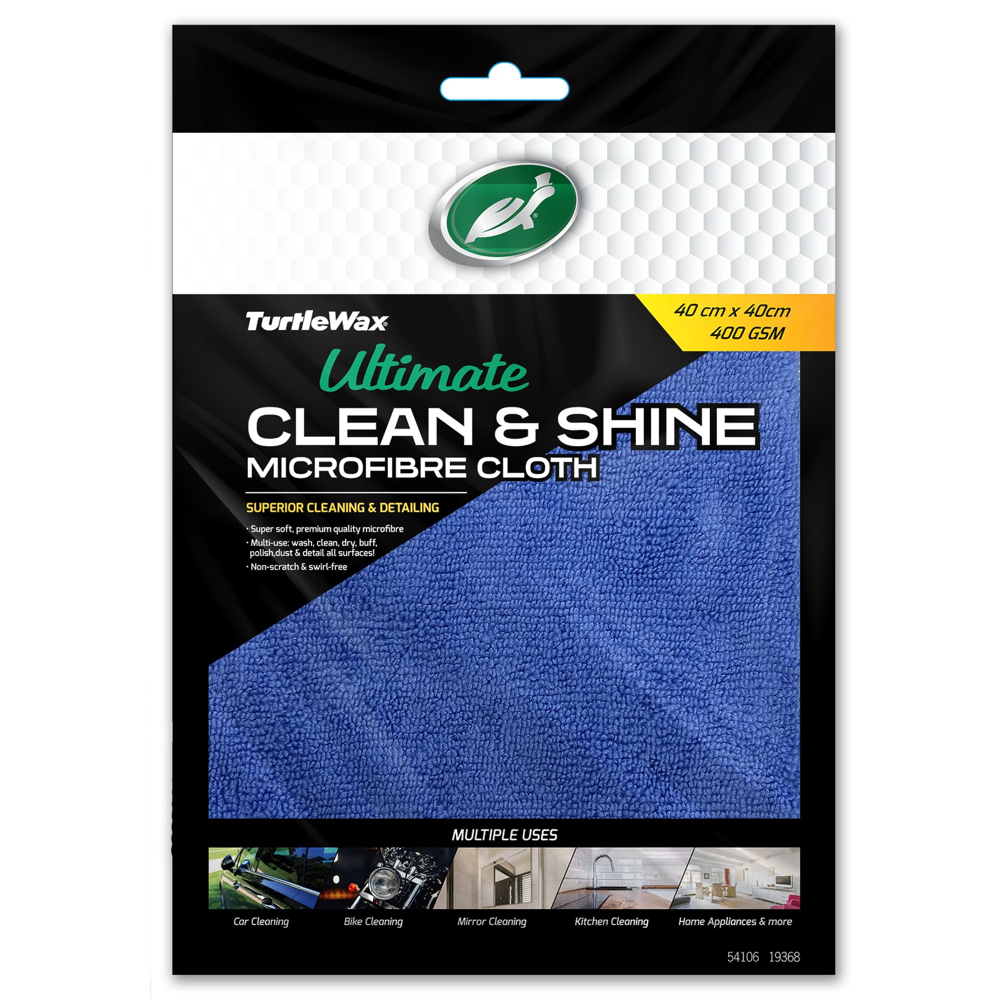 Turtle Wax Microfiber Terry Cloth 400gsm, 40x40cm