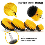 PCC Drill Type Cleaning Brush, Set Of 6 - Planet Car Care
