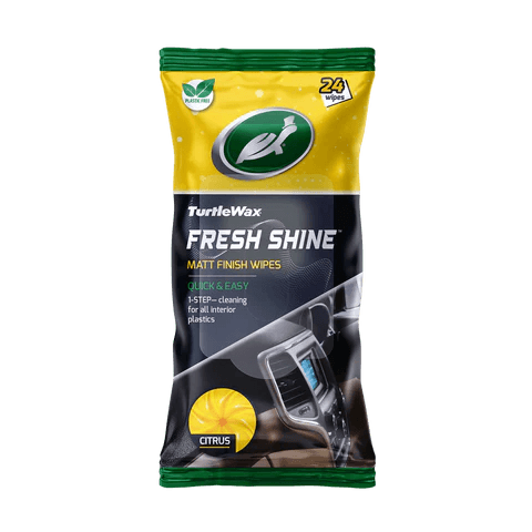 Turtle Wax Fresh Shine Matt Finish Wipes - Planet Car Care