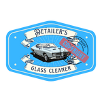 PCC  Laminated Spray Bottle Vinyl Sticker, Glass Cleaner, Set of 4