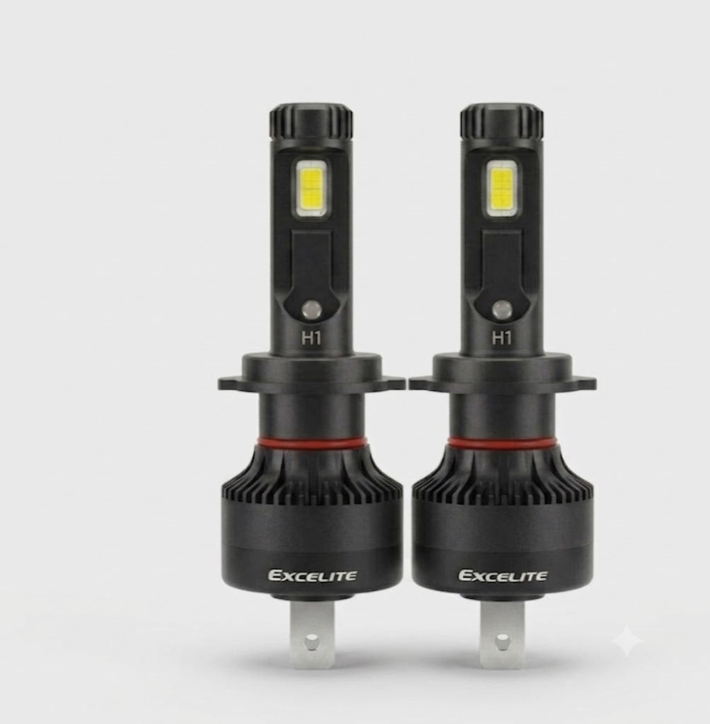 Excelite H1 LED Headlight Bulb, 75W, Pair