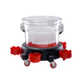 PCC Car Wash Bucket Kit With Wheels, Grit Guard, Lid & Bottle Holders, Type4