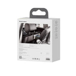 Baseus Car Headrest Phone Holder With Built-In 15 W Qi Wireless Charger Black (WXHZ-01) - Planet Car Care