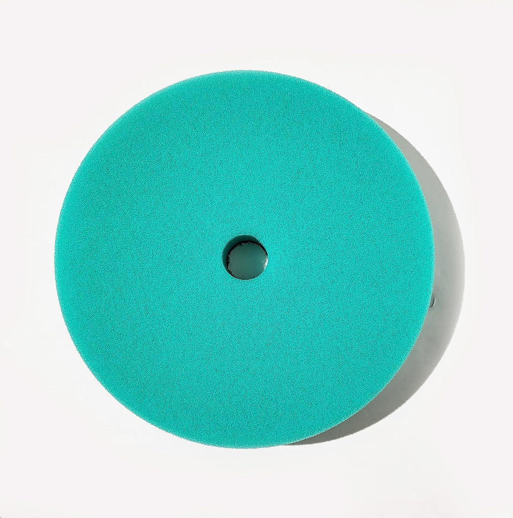 ShineMate T120 DA Green Heavy-Cut Foam Pad, Flat, 3/4" - Planet Car Care