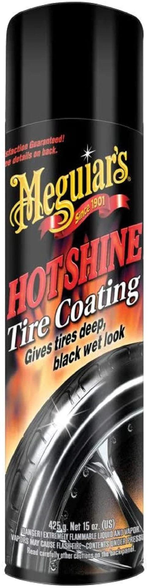 Meguiar's® Hot shine High Gloss Tire Coating Aerosol, 425ml - Planet Car Care