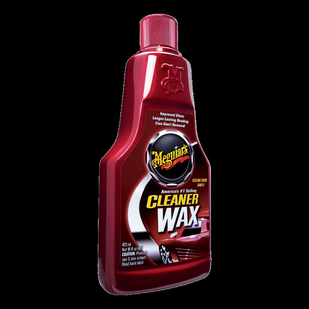 Meguiar's Cleaner Wax Liquid Wax Cleans, Shines and Protects in One Easy  Step A1216, 16 oz