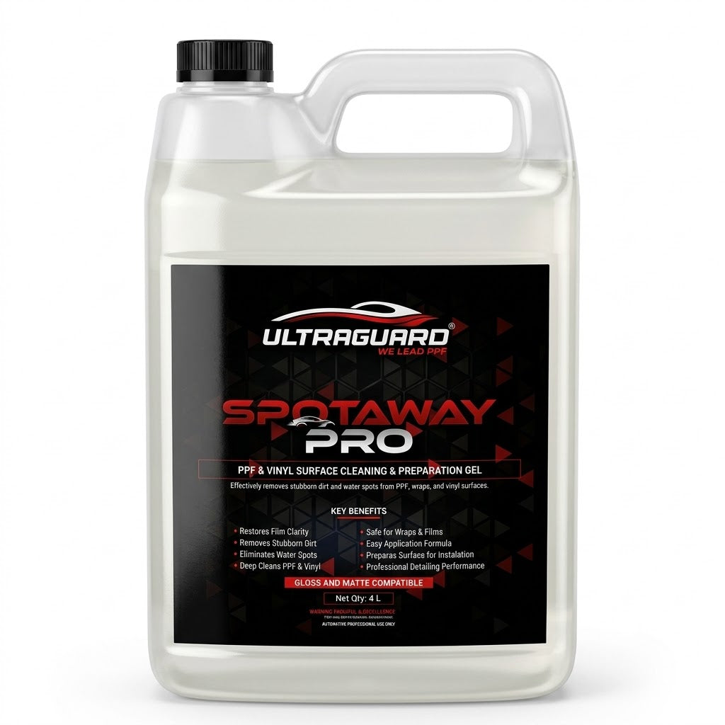 Ultraguard Spotaway Pro – PPF & Vinyl Surface Cleaning & Preparation Gel (4L)