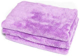 PCC Edgeless Microfiber Ultra Plush 550gsm, 40X40cm, Purple - Planet Car Care