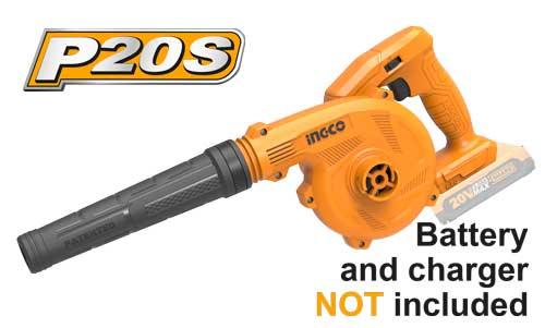 INGCO CABLI20018 Cordless Li-Ion Blower 20V - Battery & Charger Not Included - Planet Car Care