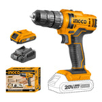 INGCO CDLI20051 Cordless Li-Ion Drill 20V - With Battery & Charger
