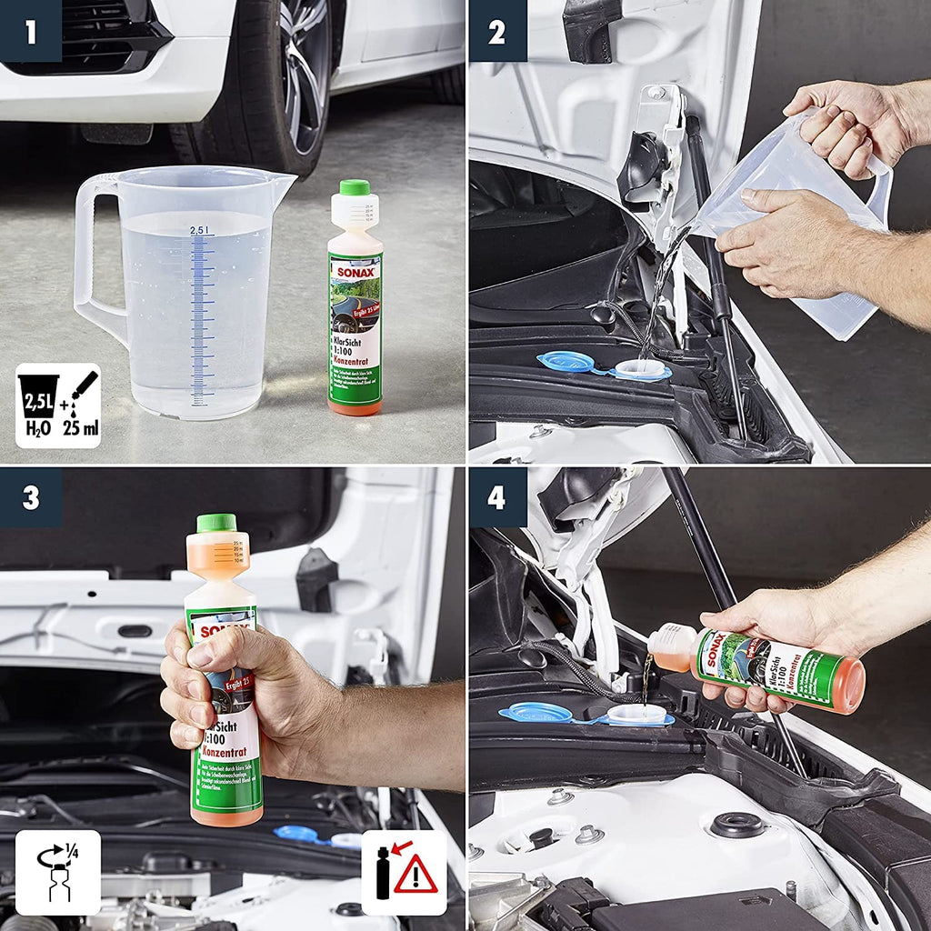 SONAX Clear View Concentrate 1:100, 250ml