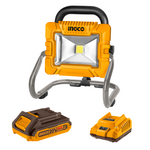 INGCO CWLI20258 Cordless Li-Ion Portable Lamp 20V - Battery & Charger Included