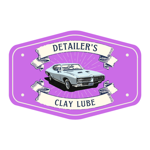 PCC Spray Bottle Vinyl Sticker, Clay Lube, Set of 4