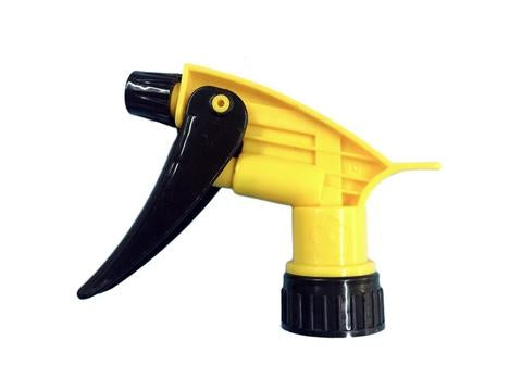 PCC Chemical Resistant Taiwan Trigger For Spray Bottle, Yellow