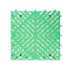 PCC Car Wash Floor Mat Tile, 40x40cm (1.72 sq. ft), Thickness 30mm, Type1 (4Way)