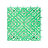 PCC Car Wash Floor Mat Tile, 40x40cm (1.72 sq. ft), Thickness 30mm, Type1 (4Way)