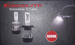 Excelite H27 LED Headlight Bulb, 55W, 6000K, Pair