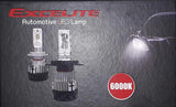 Excelite H27 LED Headlight Bulb, 55W, 6000K, Pair - Planet Car Care