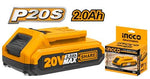 INGCO FBLI20011 Li-Ion Battery Pack 20V 2.0Ah - Planet Car Care