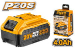 INGCO FBLI2002 Li-Ion Battery Pack 20V, 4.0Ah - Planet Car Care