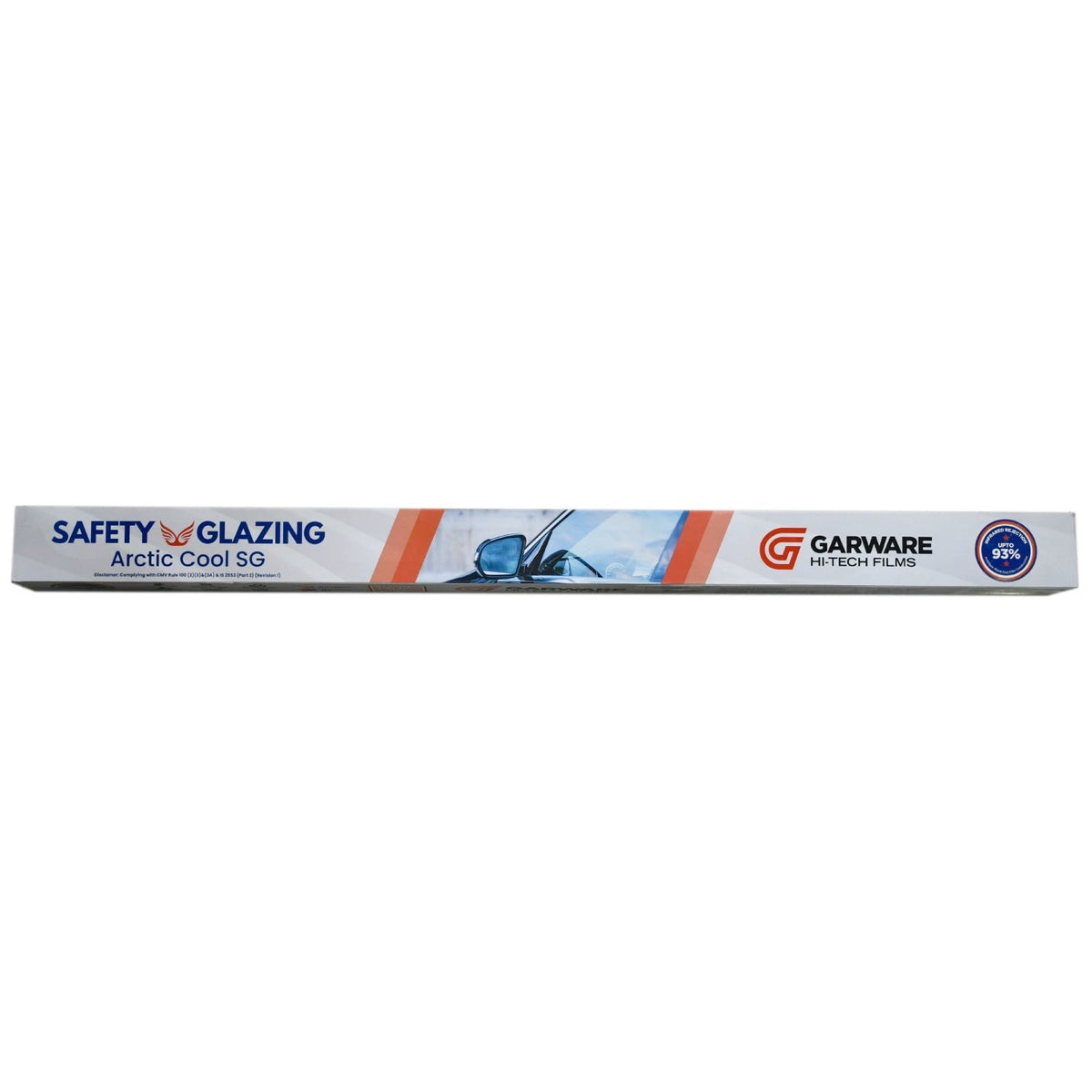 Garware Arctic Cool Elite SG70 Sun Control Window Film for Side Glass & Rear Windshield, TSER 47%