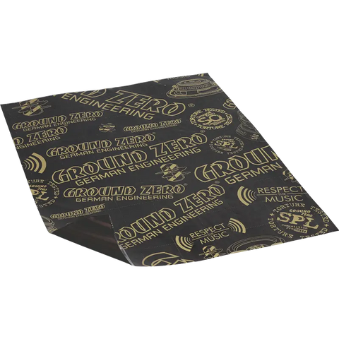Ground Zero GZDM 3750AB-GOLD 2.2 mm High Quality Polymer Damping Material 10 Sheets