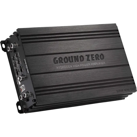 Ground Zero GZHA Mini One 1-Channel Class D Compact Amplifier