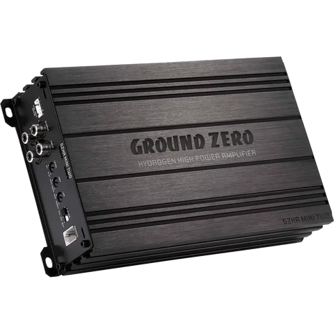 Ground Zero GZHA Mini Four 4-Channel class D Compact Amplifier