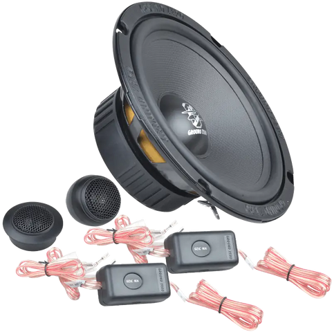 Ground Zero GZIC 16X 165 mm / 6.5″ 2-Way Component Speaker System