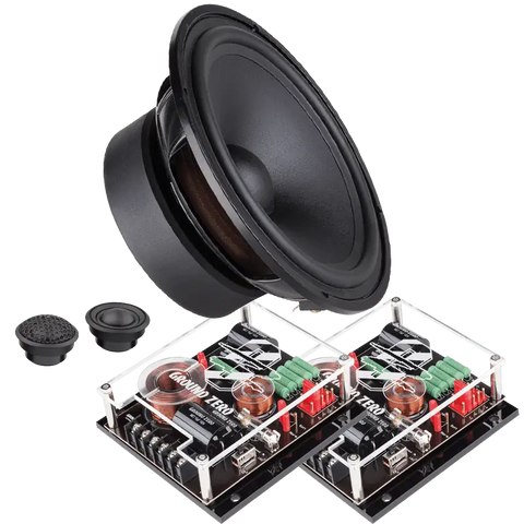 Ground Zero GZNC 1650SQ 165 mm / 6.5″ 2-Way Component Speaker System