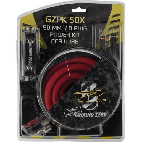 Ground Zero GZPK 50X 50 mm² High Quality Cable Kit