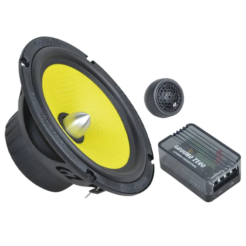 Ground Zero GZTC 165.2X 165 mm / 6.5″ 2-Way Component Speaker System