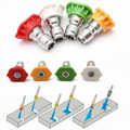PCC Pressure Washer Spray Nozzle – 3.5 Orifice Set of 4 | 1/4" Quick Connect