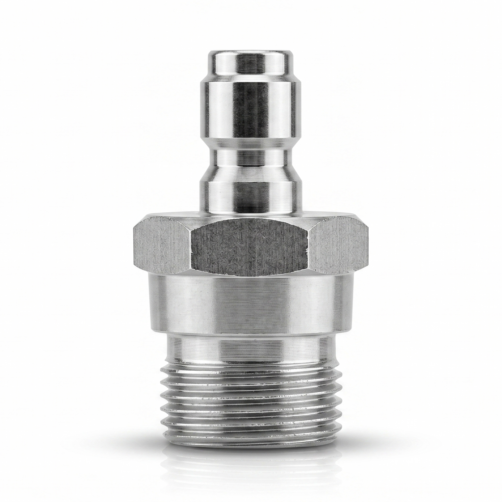 PCC Karcher Professional Easy Lock Fittings to Universal 1/4" Quick Connect Adapter