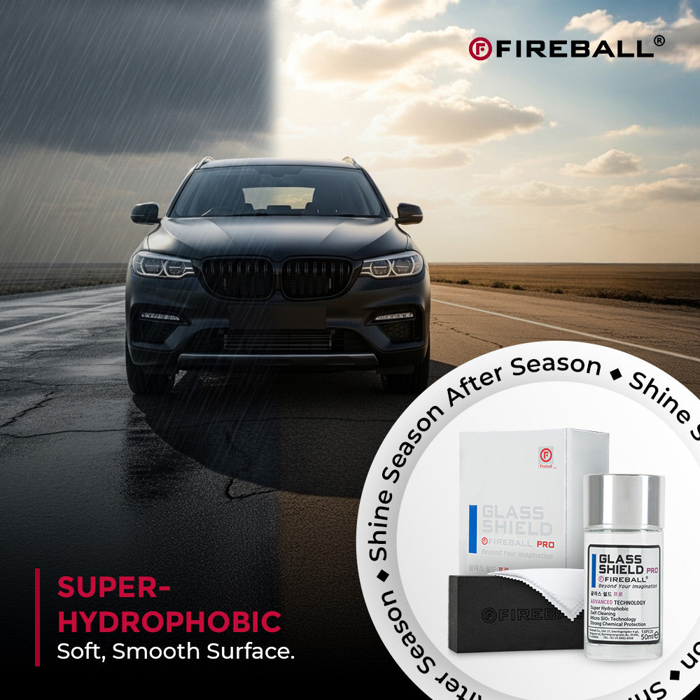 Fireball Glass Shield Pro – Professional Glass Ceramic Coating for Cars  50ml