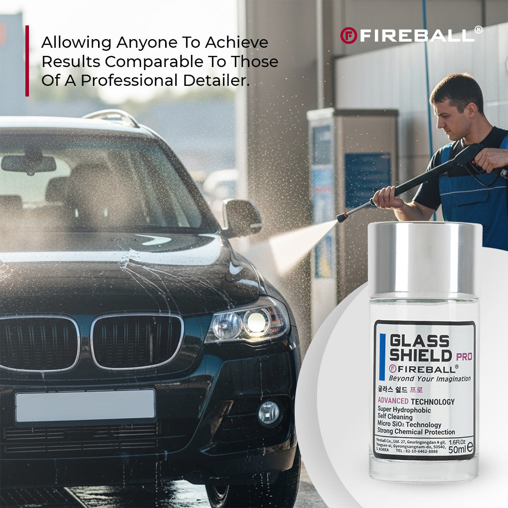 Fireball Glass Shield Pro – Professional Glass Ceramic Coating for Cars  50ml