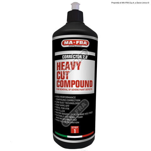 Mafra Corrector 2.0 Rubbing Compound, 1000g - Planet Car Care